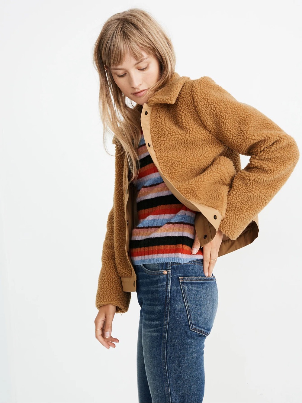 Madewell // Sherpa Portland Jacket
